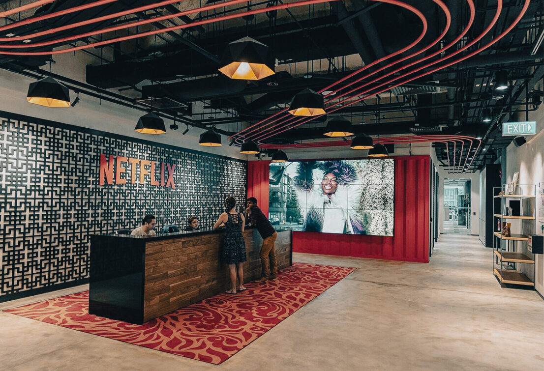 Image of the new Netflix offices in London, highlighting the role of BIM technology in the construction process. The main contractor, ISG, and specialist BIM services provider, Shft, used BIM to provide numerous benefits throughout project delivery, including more efficient project planning and management, better collaboration and communication, increased efficiency and productivity, higher quality control, accurate cost forecasting, and improved safety. By embracing BIM, construction companies can build better, faster, and smarter, ultimately leading to greater success and profitability.